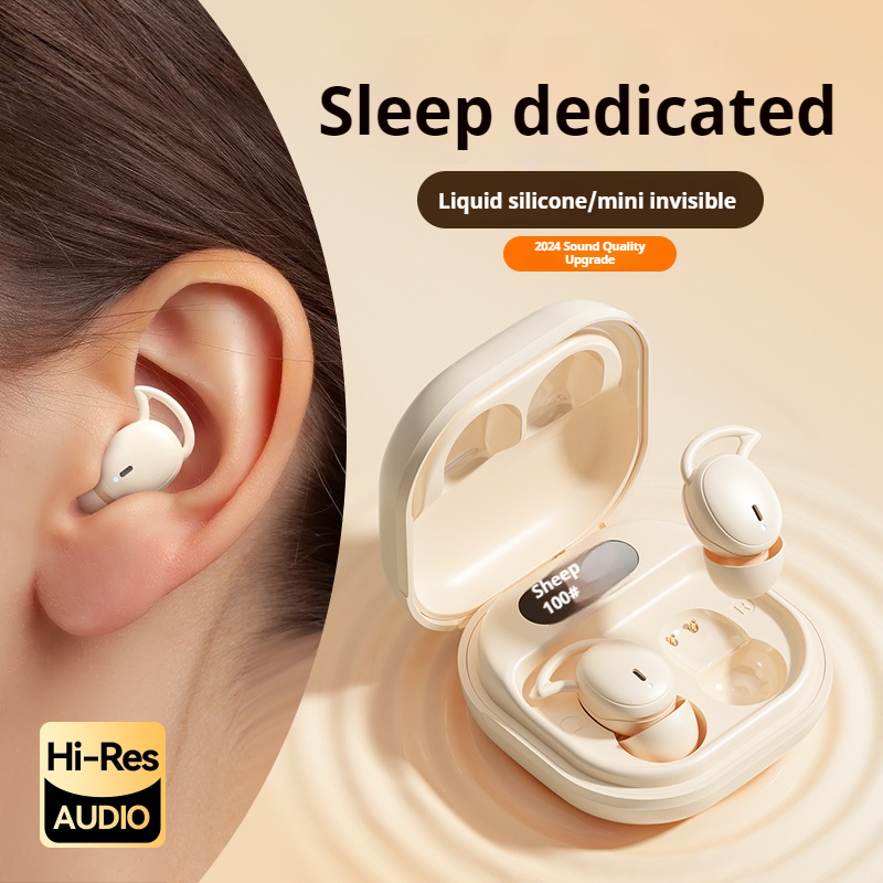 Bluetooth Headset On Ear - M72 ミニポータブルワイヤレスイヤホン Bluetooth インイヤーイヤホンノイズリダクション目に見えない睡眠用イヤホン HIFI ステレオ音楽ヘッドセット