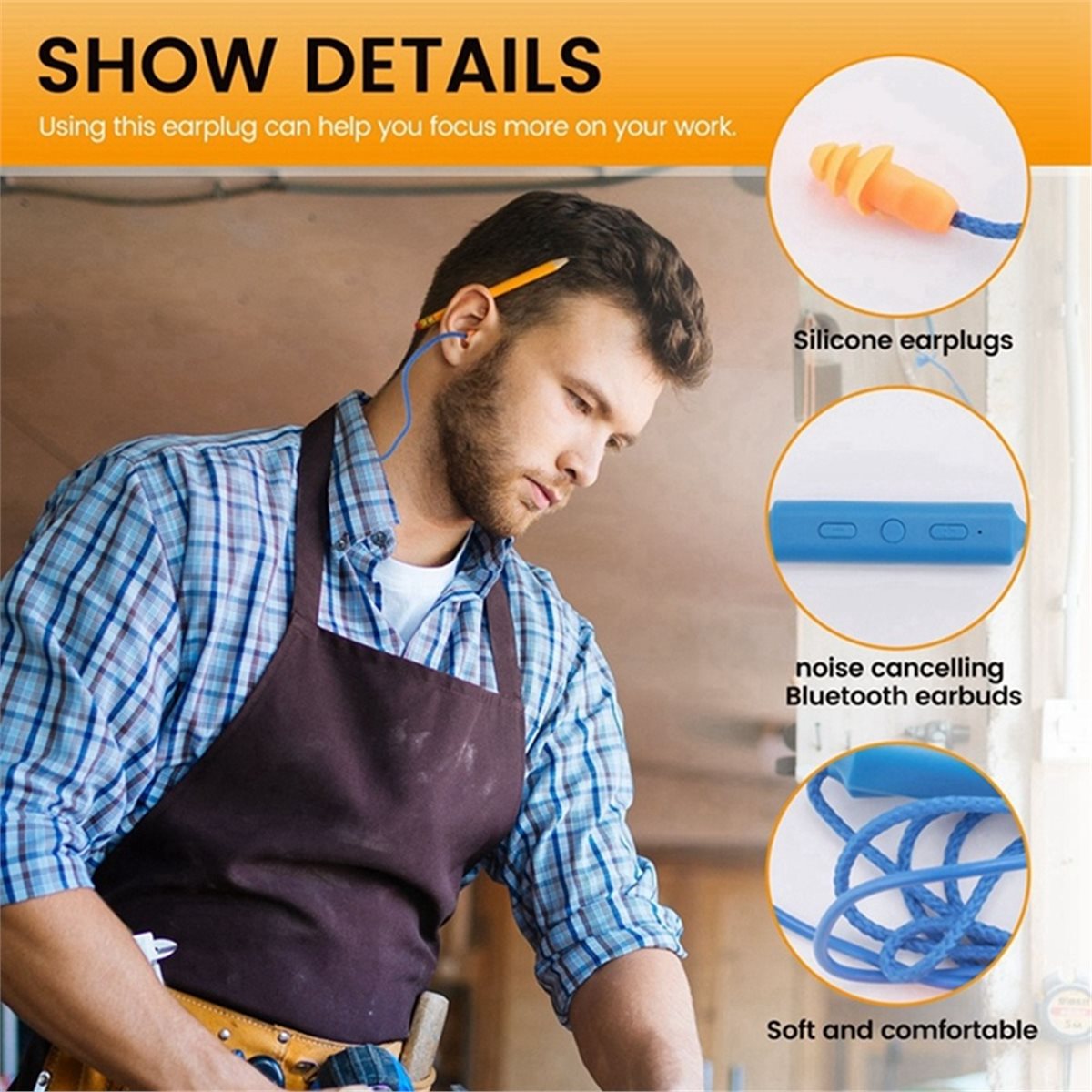 (A43I) Bluetoothイヤープラグヘッドセットキッ - Bluetooth Headset On Ear のレビューと価格