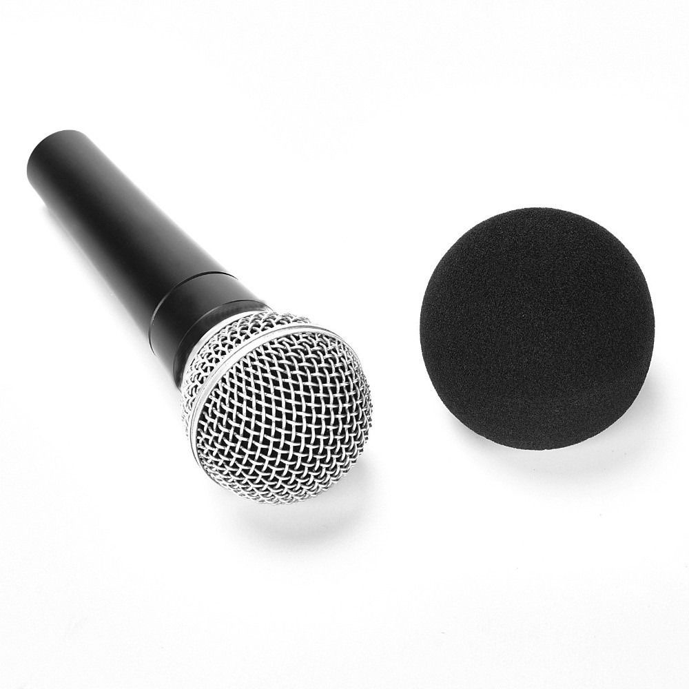 交換用マイクウィンドスクリーンカバー 植毛スポンジフォーム  - Shure Mic Sm58 のレビューと価格