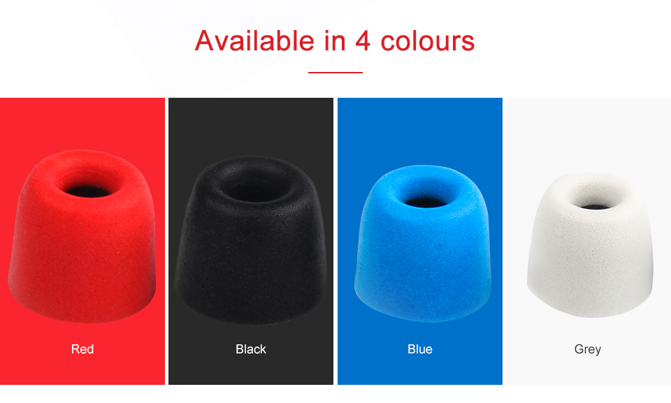 TRN 3 ペア (6 個) イヤホンメモリコットンイヤーマ - Earphone Foam Tip のレビューと価格